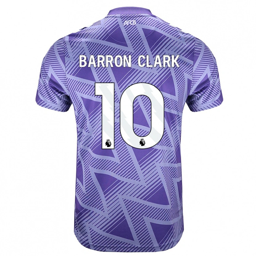 Danxen Herren Molly Barron-Clark #10 Blassesviolett Rot Weiß Auswärtstrikot Trikot 2026/27 T-Shirt Schweiz