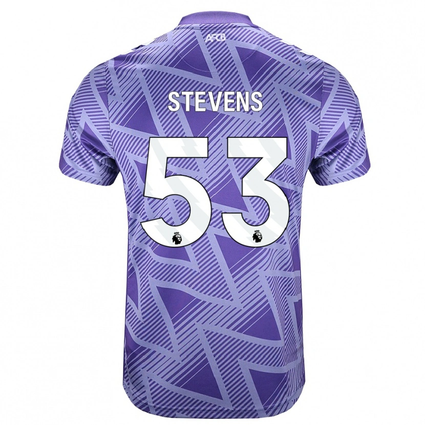 Danxen Herren Charlie Stevens #53 Blassesviolett Rot Weiß Auswärtstrikot Trikot 2026/27 T-Shirt Schweiz