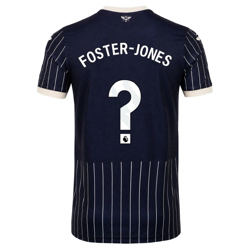 Danxen Herren Ellis Foster-Jones #0 Schwarz Weiß Auswärtstrikot Trikot 2026/27 T-Shirt Schweiz
