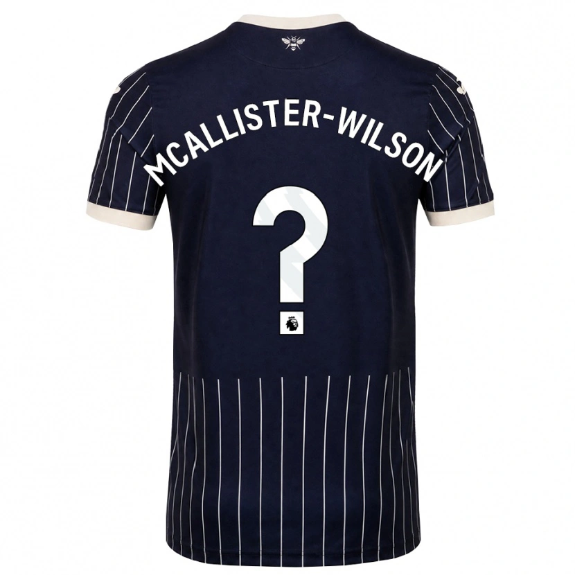 Danxen Herren Zack Mcallister-Wilson #0 Schwarz Weiß Auswärtstrikot Trikot 2026/27 T-Shirt Schweiz