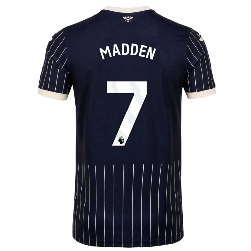 Danxen Herren Coran Madden #7 Schwarz Weiß Auswärtstrikot Trikot 2026/27 T-Shirt Schweiz