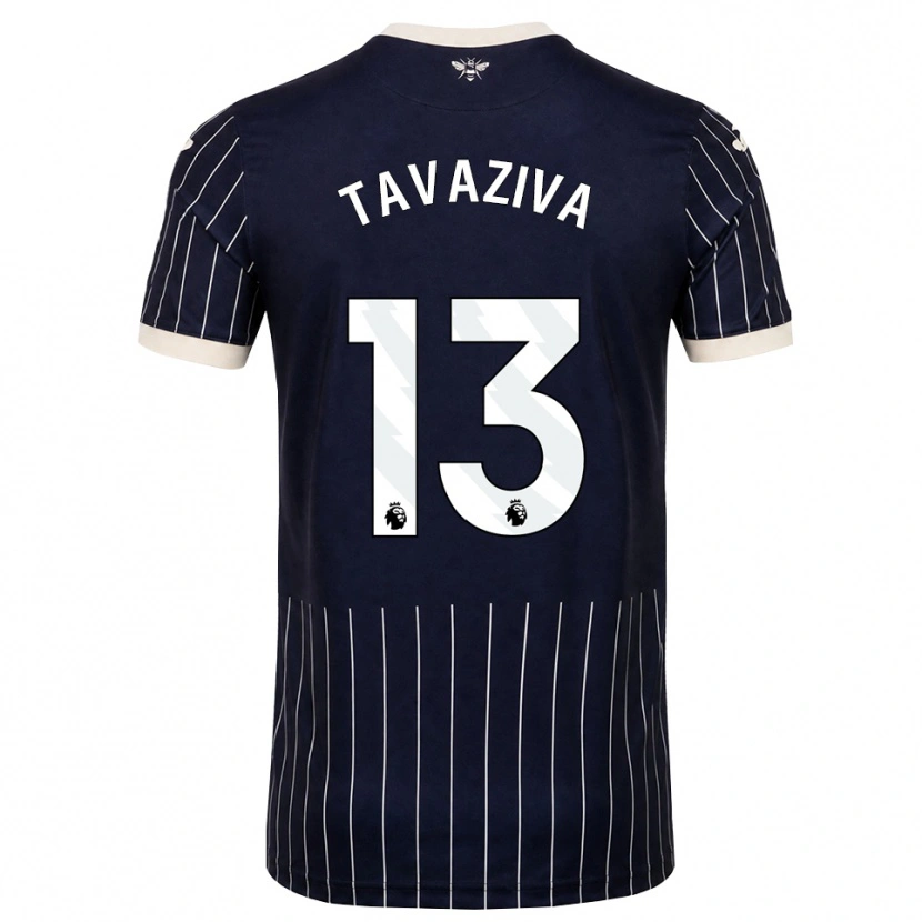Danxen Herren Marley Tavaziva #13 Schwarz Weiß Auswärtstrikot Trikot 2026/27 T-Shirt Schweiz