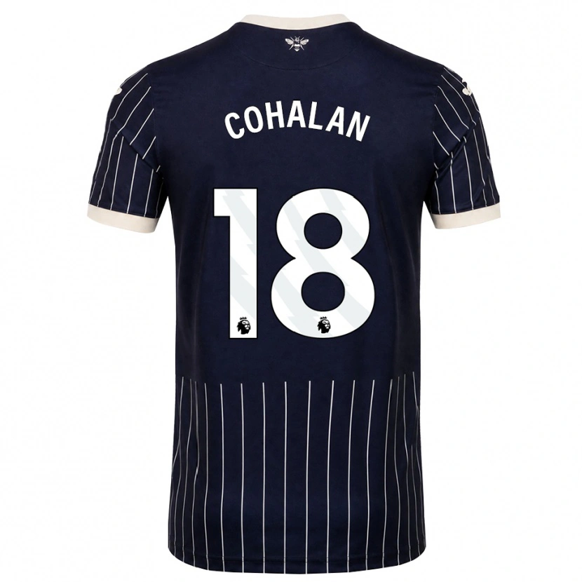 Danxen Herren Chris Cohalan #18 Schwarz Weiß Auswärtstrikot Trikot 2026/27 T-Shirt Schweiz