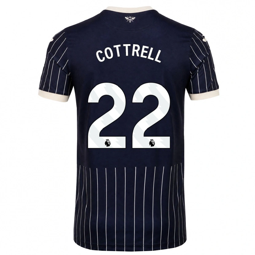 Danxen Herren Eleonora Cottrell #22 Schwarz Weiß Auswärtstrikot Trikot 2026/27 T-Shirt Schweiz