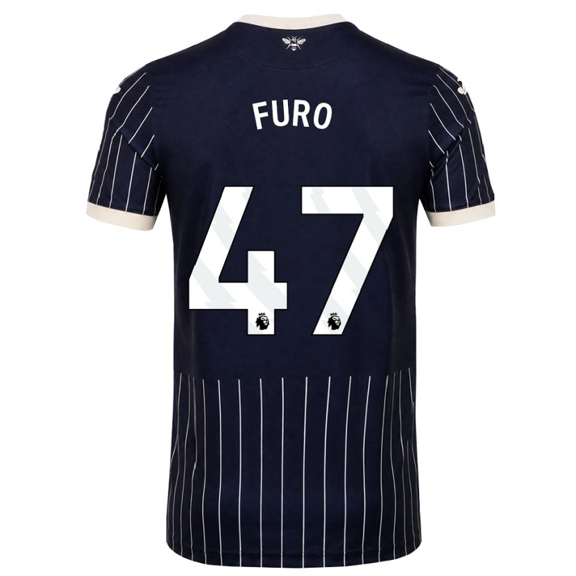 Danxen Herren Kaye Furo #47 Schwarz Weiß Auswärtstrikot Trikot 2026/27 T-Shirt Schweiz
