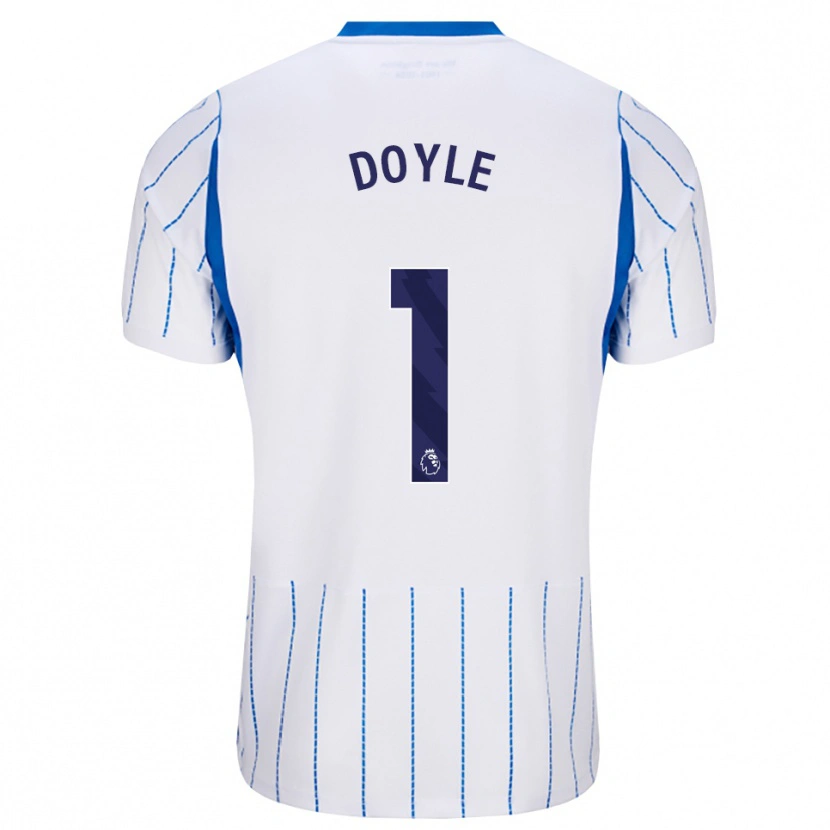 Danxen Herren Liam Doyle #1 Himmelblau Weiß Auswärtstrikot Trikot 2026/27 T-Shirt Schweiz