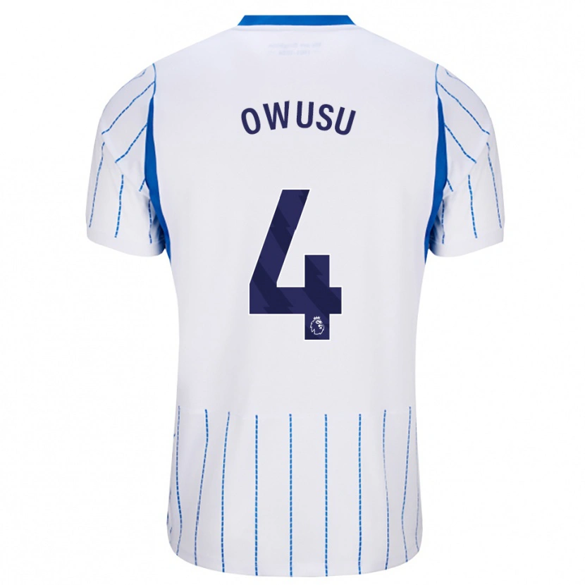 Danxen Herren Yussif Owusu #4 Himmelblau Weiß Auswärtstrikot Trikot 2026/27 T-Shirt Schweiz