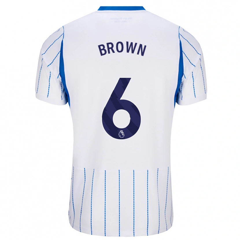 Danxen Herren Harrison Brown #6 Himmelblau Weiß Auswärtstrikot Trikot 2026/27 T-Shirt Schweiz