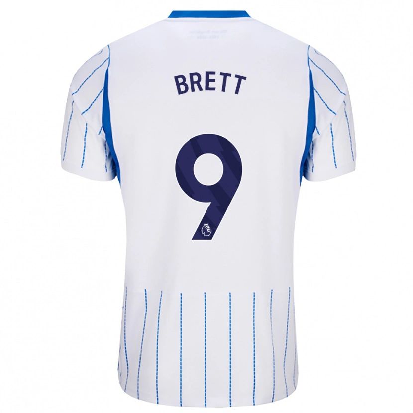 Danxen Herren Adam Brett #9 Himmelblau Weiß Auswärtstrikot Trikot 2026/27 T-Shirt Schweiz