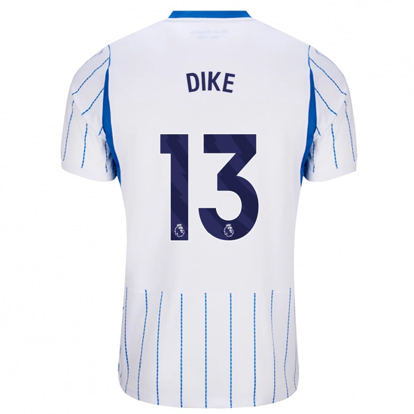 Danxen Herren Michael Dike #13 Himmelblau Weiß Auswärtstrikot Trikot 2026/27 T-Shirt Schweiz