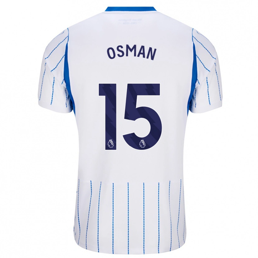 Danxen Herren Ibrahim Osman #15 Himmelblau Weiß Auswärtstrikot Trikot 2026/27 T-Shirt Schweiz