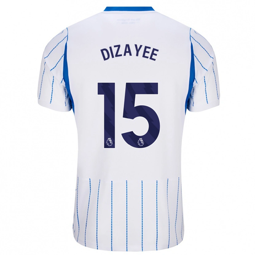 Danxen Herren Lolan Dizayee #15 Himmelblau Weiß Auswärtstrikot Trikot 2026/27 T-Shirt Schweiz