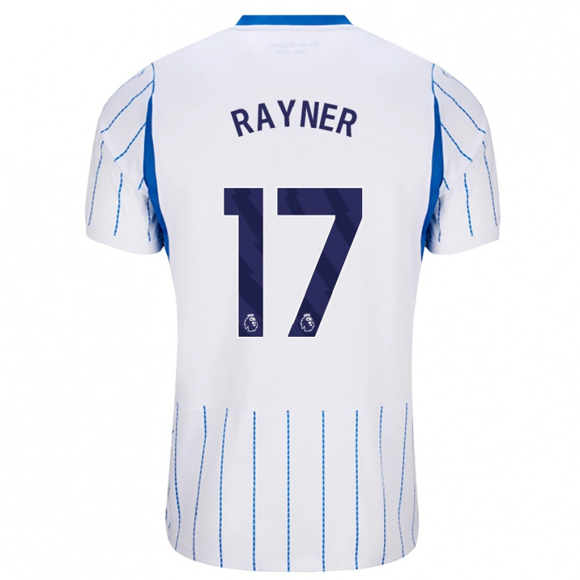 Danxen Herren Bex Rayner #17 Himmelblau Weiß Auswärtstrikot Trikot 2026/27 T-Shirt Schweiz