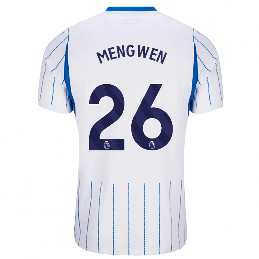 Danxen Herren Li Mengwen #26 Himmelblau Weiß Auswärtstrikot Trikot 2026/27 T-Shirt Schweiz