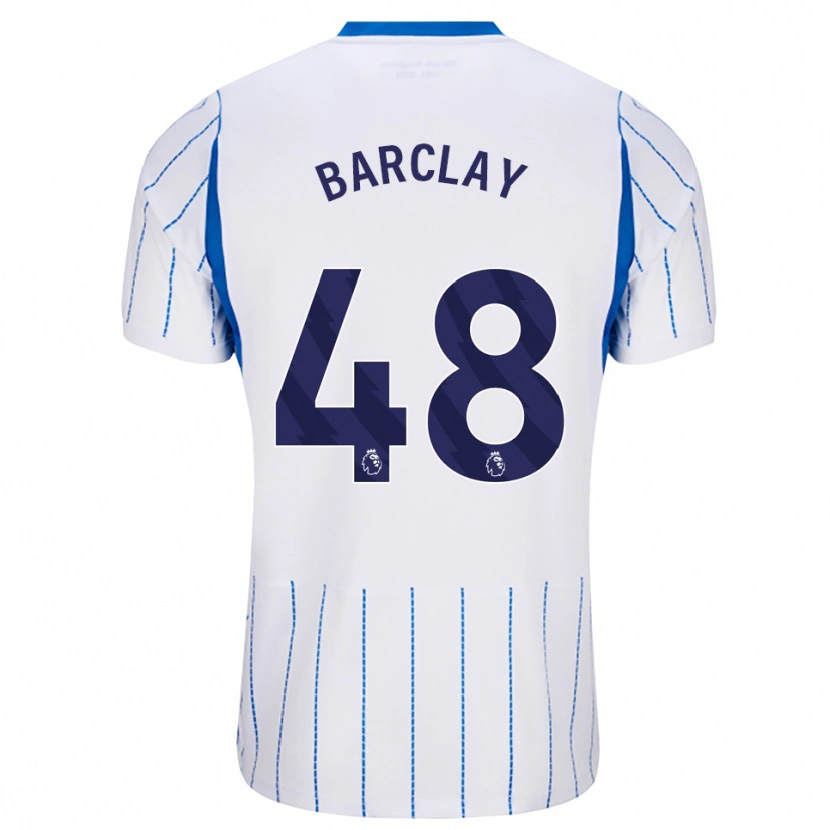 Danxen Herren Ben Barclay #48 Himmelblau Weiß Auswärtstrikot Trikot 2026/27 T-Shirt Schweiz