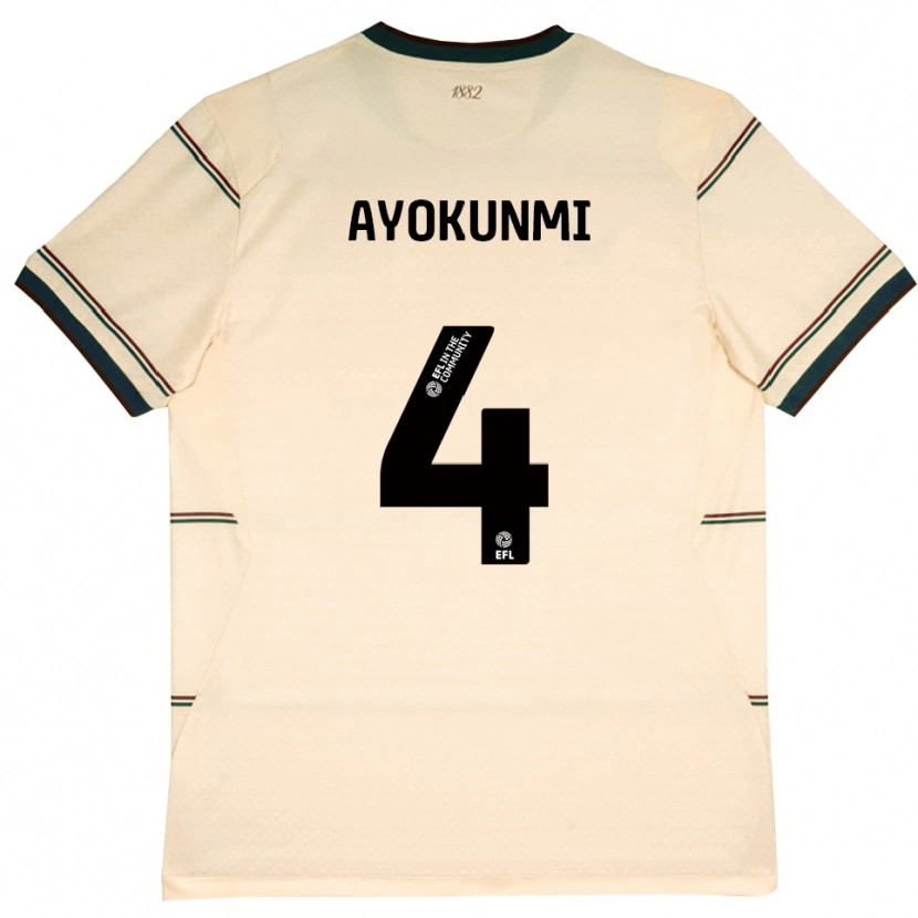 Danxen Herren Darren Ayokunmi #4 Beige Burgund Auswärtstrikot Trikot 2026/27 T-Shirt Schweiz