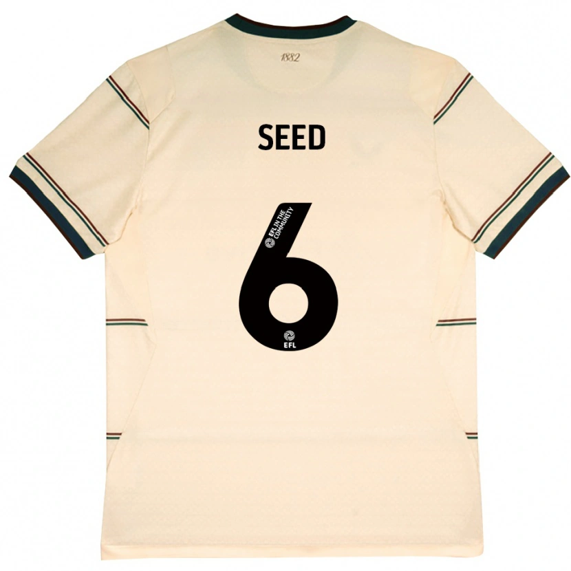 Danxen Herren Helen Seed #6 Beige Burgund Auswärtstrikot Trikot 2026/27 T-Shirt Schweiz