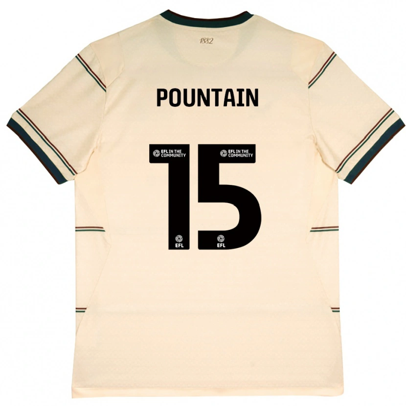 Danxen Herren Nathan Pountain #15 Beige Burgund Auswärtstrikot Trikot 2026/27 T-Shirt Schweiz