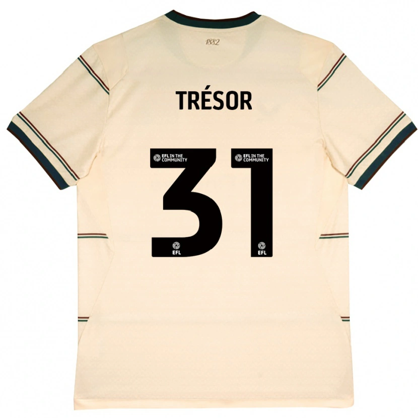 Danxen Herren Mike Tresor #31 Beige Burgund Auswärtstrikot Trikot 2026/27 T-Shirt Schweiz