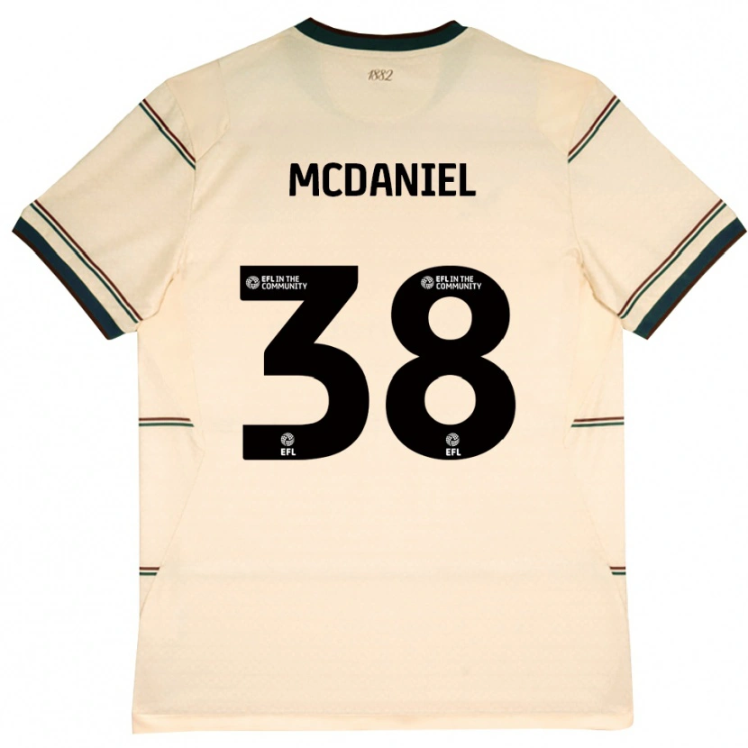 Danxen Herren Louise Mcdaniel #38 Beige Burgund Auswärtstrikot Trikot 2026/27 T-Shirt Schweiz