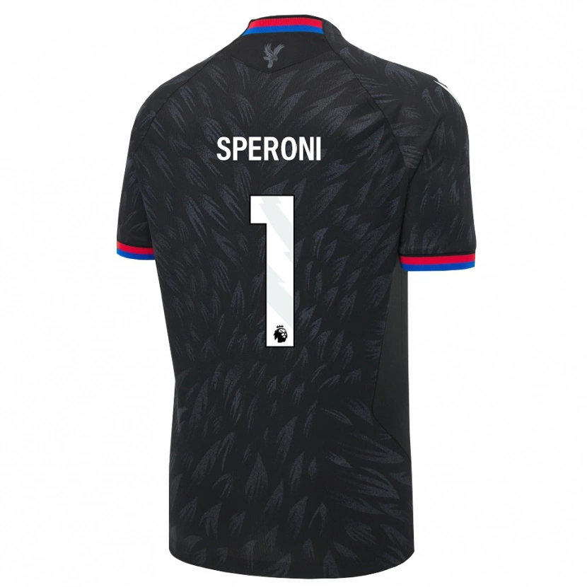 Danxen Herren Thiago Speroni #1 Schwarz Blau Rot Auswärtstrikot Trikot 2026/27 T-Shirt Schweiz