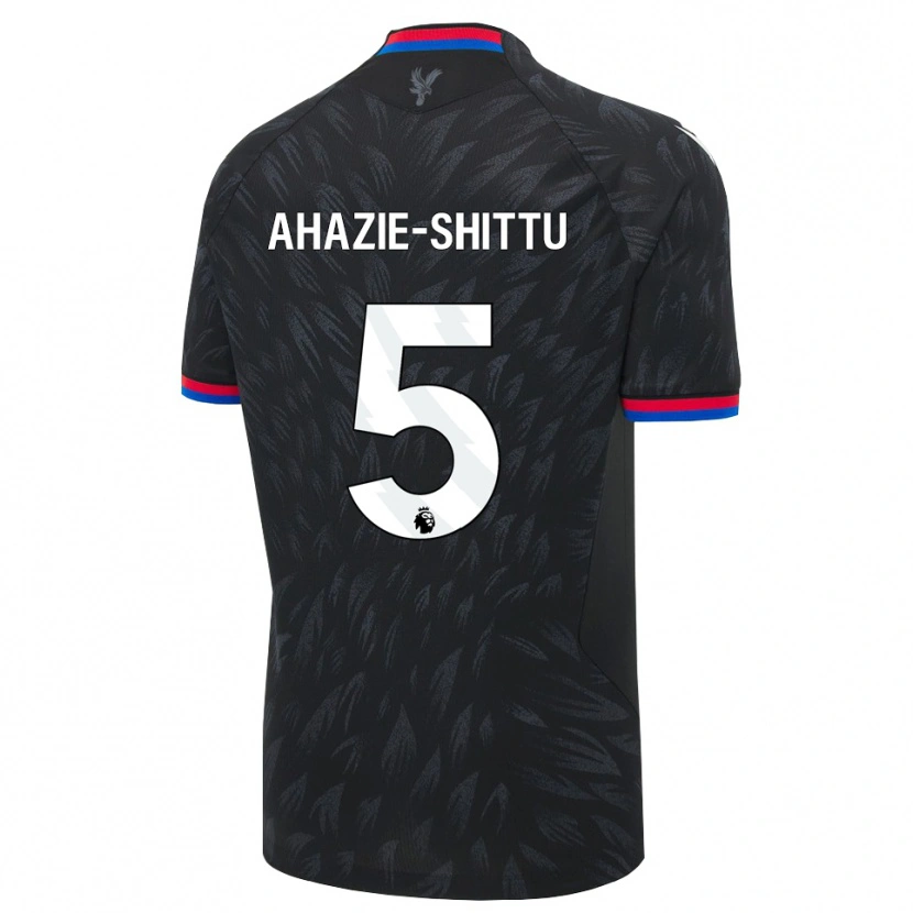 Danxen Herren Remi Ahazie-Shittu #5 Schwarz Blau Rot Auswärtstrikot Trikot 2026/27 T-Shirt Schweiz
