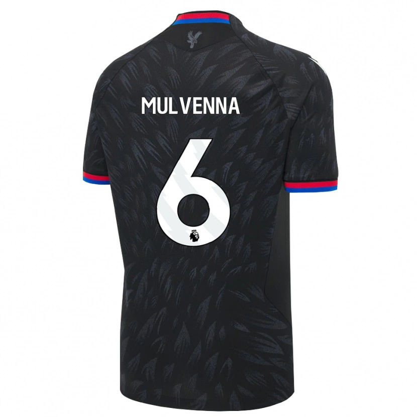 Danxen Herren Alfie Mulvenna #6 Schwarz Blau Rot Auswärtstrikot Trikot 2026/27 T-Shirt Schweiz