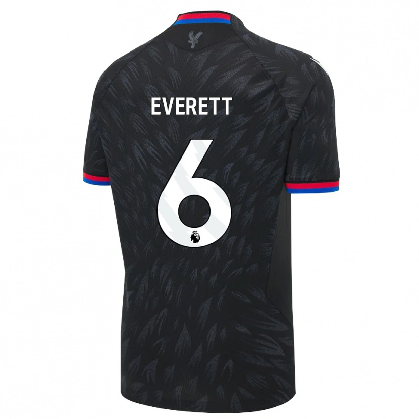 Danxen Herren Aimee Everett #6 Schwarz Blau Rot Auswärtstrikot Trikot 2026/27 T-Shirt Schweiz