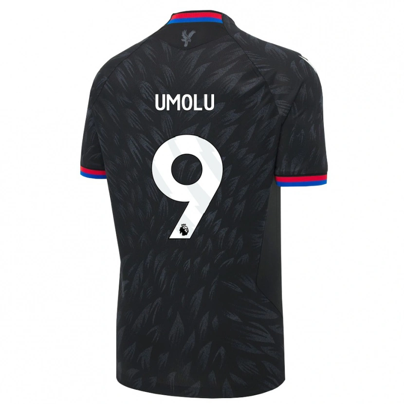 Danxen Herren Jemiah Umolu #9 Schwarz Blau Rot Auswärtstrikot Trikot 2026/27 T-Shirt Schweiz