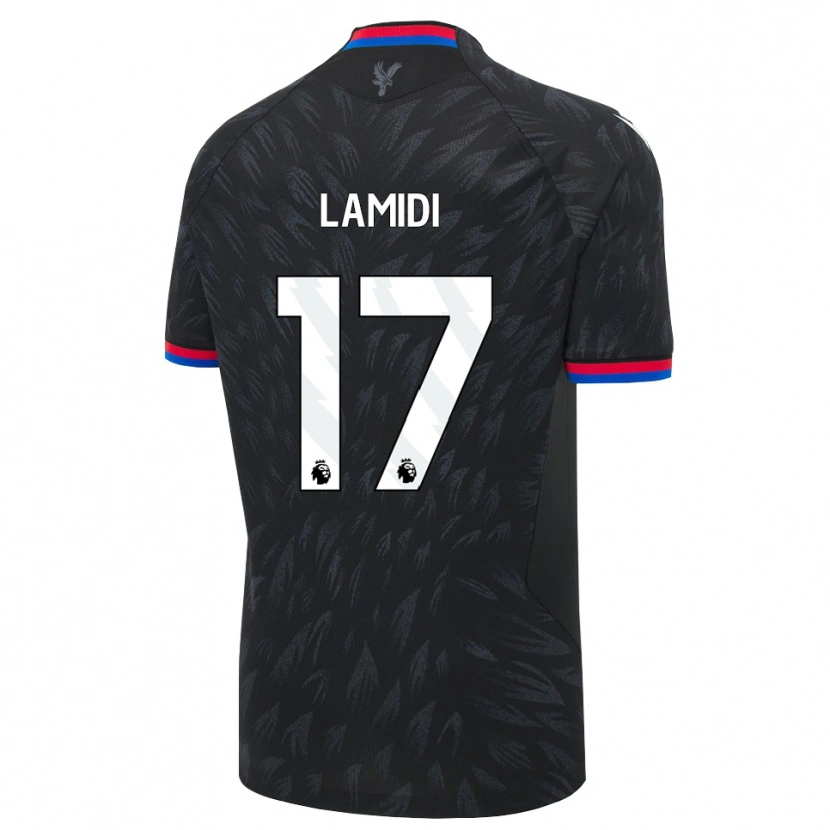 Danxen Herren Oladotun Lamidi #17 Schwarz Blau Rot Auswärtstrikot Trikot 2026/27 T-Shirt Schweiz