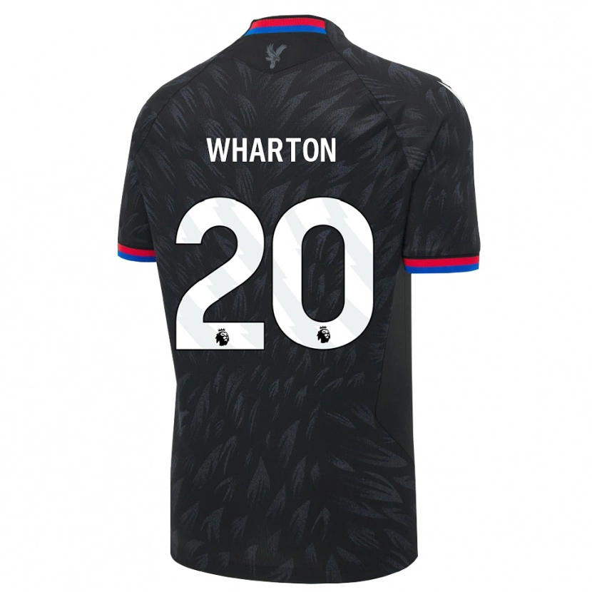 Danxen Herren Adam Wharton #20 Schwarz Blau Rot Auswärtstrikot Trikot 2026/27 T-Shirt Schweiz