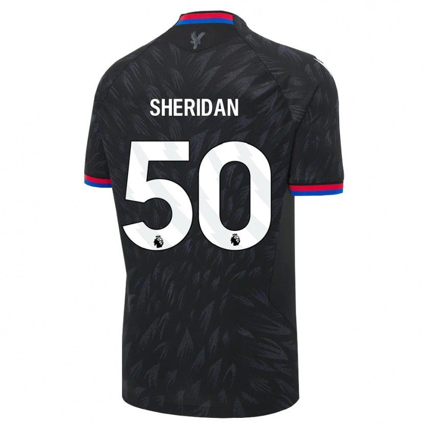 Danxen Herren Joe Sheridan #50 Schwarz Blau Rot Auswärtstrikot Trikot 2026/27 T-Shirt Schweiz