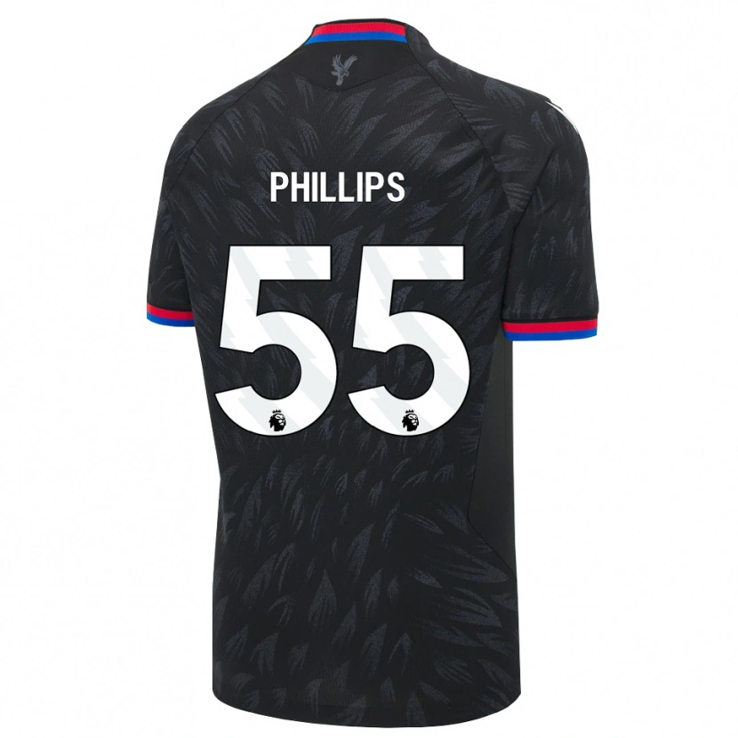 Danxen Herren Killian Phillips #55 Schwarz Blau Rot Auswärtstrikot Trikot 2026/27 T-Shirt Schweiz
