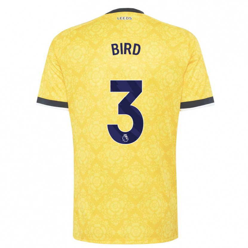 Danxen Herren Coban Bird #3 Gelb Weiß Schwarz Auswärtstrikot Trikot 2026/27 T-Shirt Schweiz