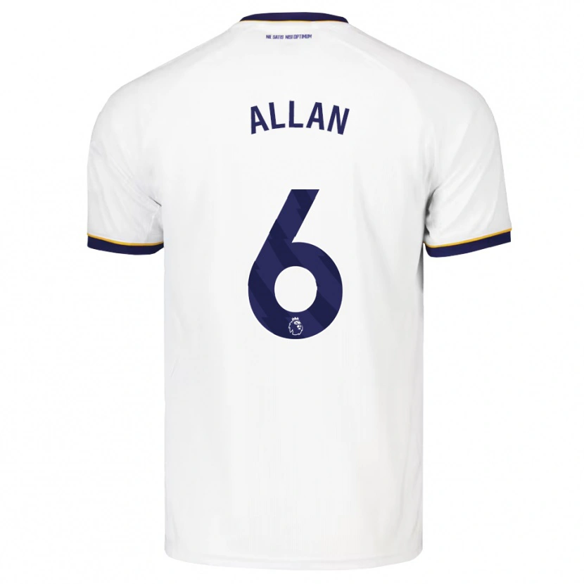Danxen Herren Allan #6 Mitternachtsblau Weiß Gelb Auswärtstrikot Trikot 2026/27 T-Shirt Schweiz