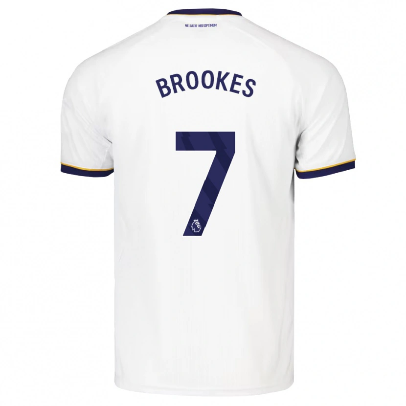 Danxen Herren Harry Brookes #7 Mitternachtsblau Weiß Gelb Auswärtstrikot Trikot 2026/27 T-Shirt Schweiz