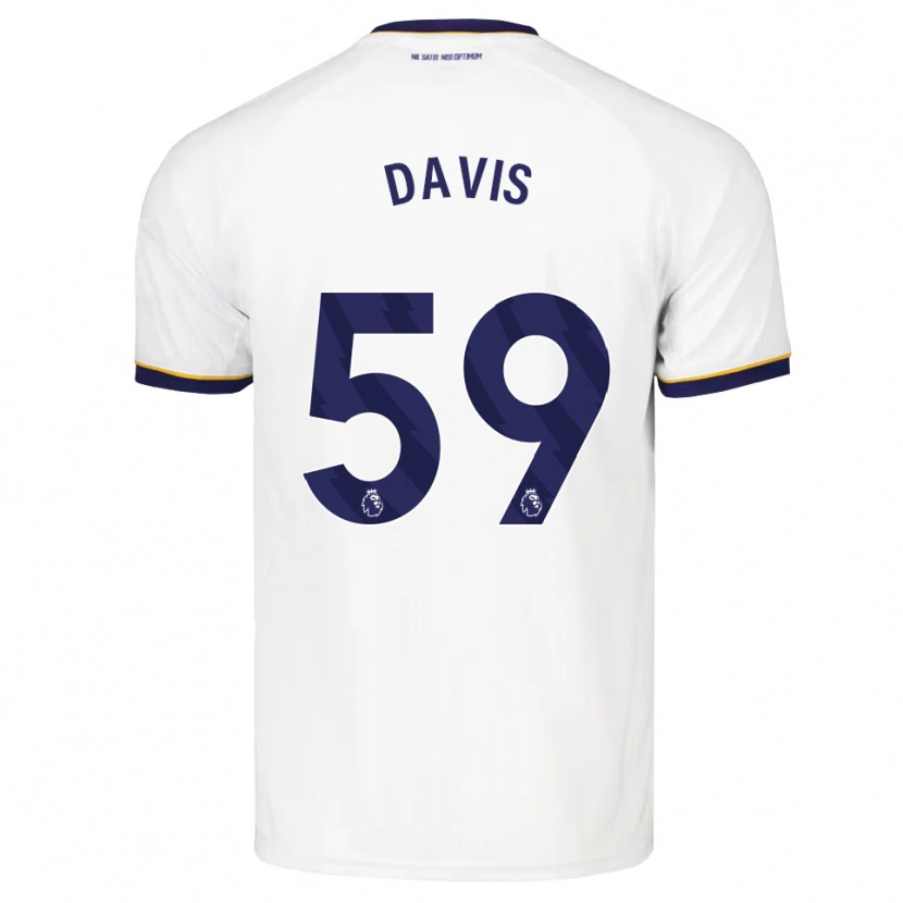 Danxen Herren Luca Davis #59 Mitternachtsblau Weiß Gelb Auswärtstrikot Trikot 2026/27 T-Shirt Schweiz
