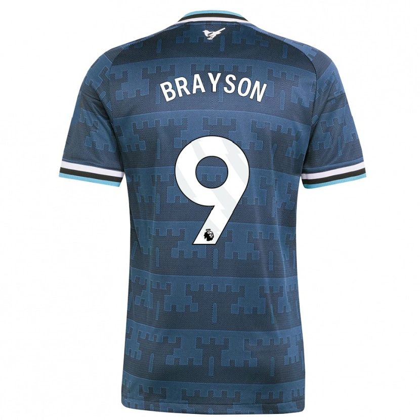 Danxen Herren Joe Brayson #9 Gelb Schwarz Blau Auswärtstrikot Trikot 2026/27 T-Shirt Schweiz