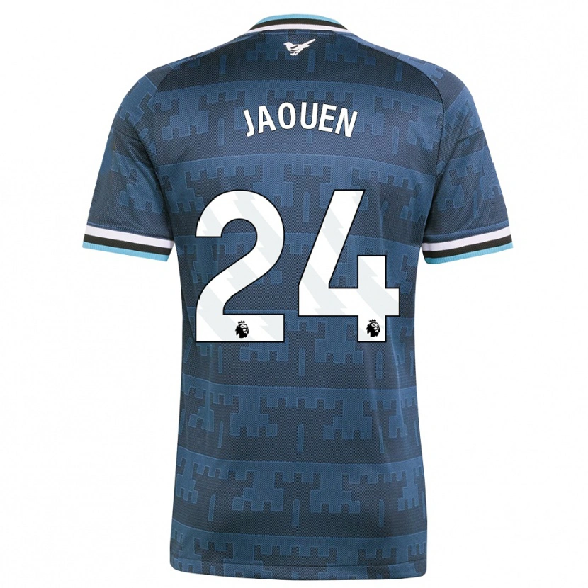 Danxen Herren Ewen Jaouen #24 Gelb Schwarz Blau Auswärtstrikot Trikot 2026/27 T-Shirt Schweiz