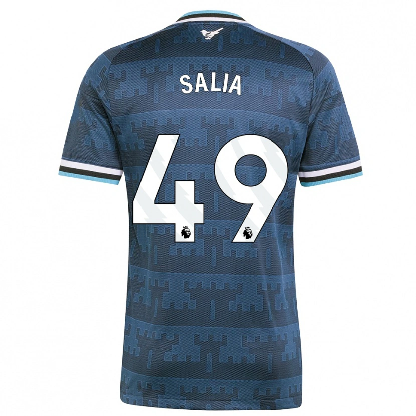 Danxen Herren Vakhtang Salia #49 Gelb Schwarz Blau Auswärtstrikot Trikot 2026/27 T-Shirt Schweiz