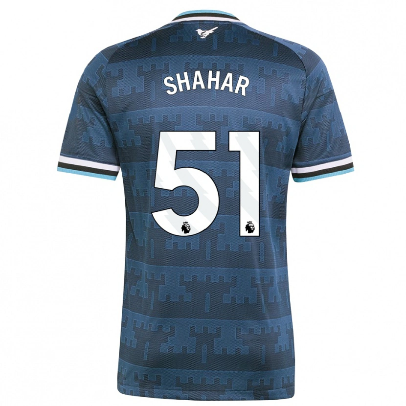 Danxen Herren Leo Shahar #51 Gelb Schwarz Blau Auswärtstrikot Trikot 2026/27 T-Shirt Schweiz
