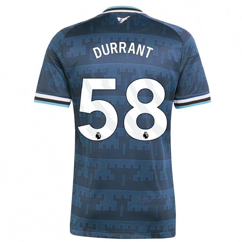Danxen Herren Jake Durrant #58 Gelb Schwarz Blau Auswärtstrikot Trikot 2026/27 T-Shirt Schweiz