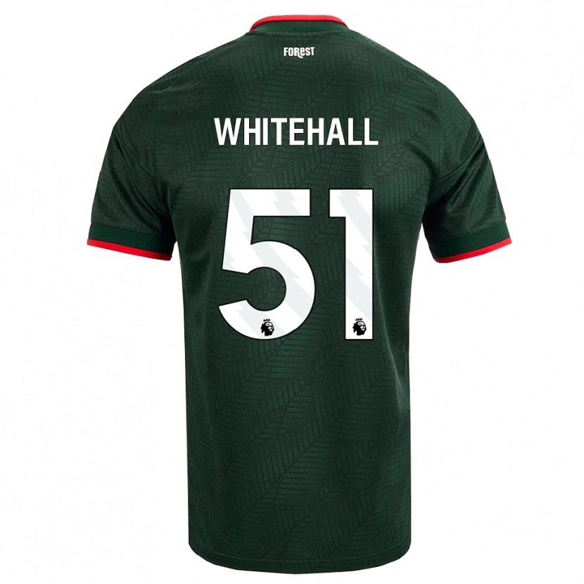 Danxen Herren Archie Whitehall #51 Dunkelgrün Rot Auswärtstrikot Trikot 2026/27 T-Shirt Schweiz