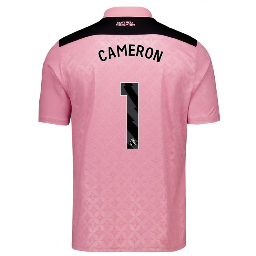 Danxen Herren Dan Cameron #1 Hellrosa Schwarz Auswärtstrikot Trikot 2026/27 T-Shirt Schweiz