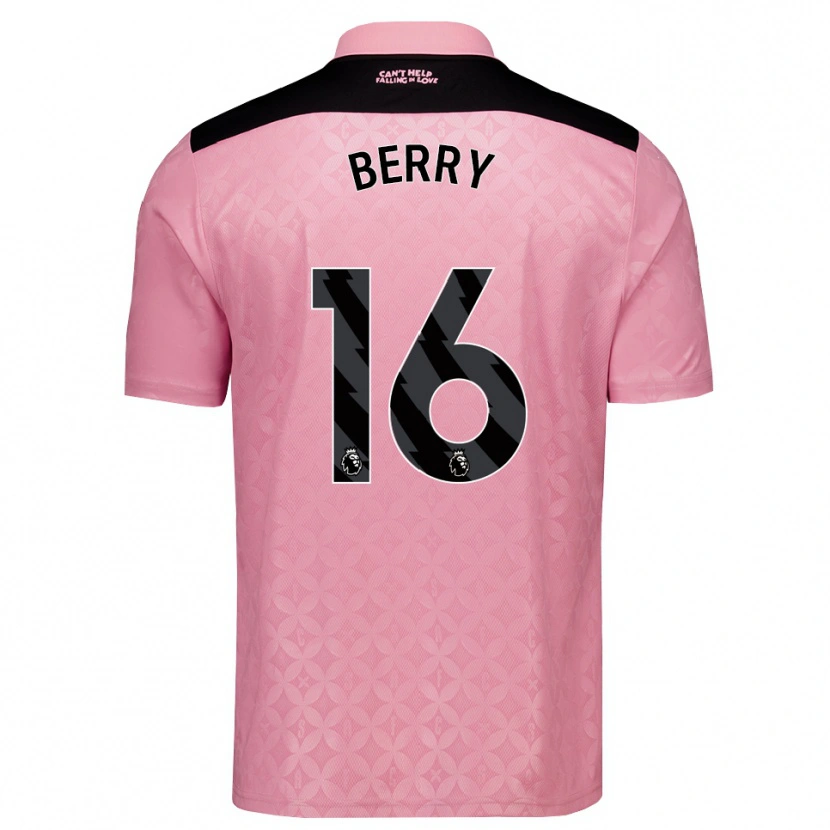 Danxen Herren Ethan Berry #16 Hellrosa Schwarz Auswärtstrikot Trikot 2026/27 T-Shirt Schweiz