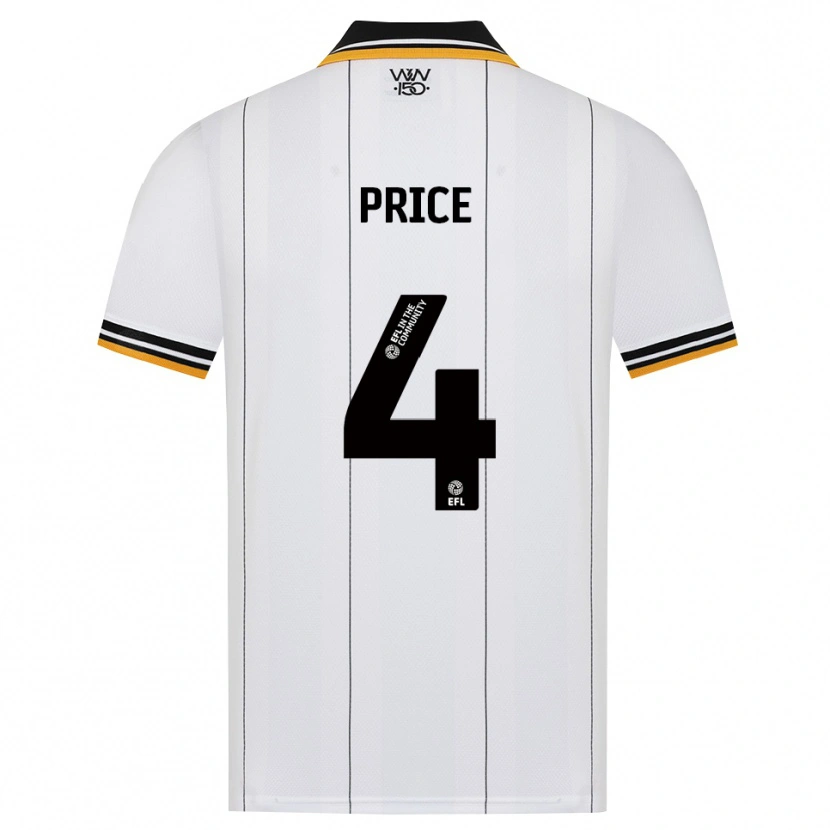 Danxen Herren Anna Price #4 Orange Weiß Schwarz Auswärtstrikot Trikot 2026/27 T-Shirt Schweiz