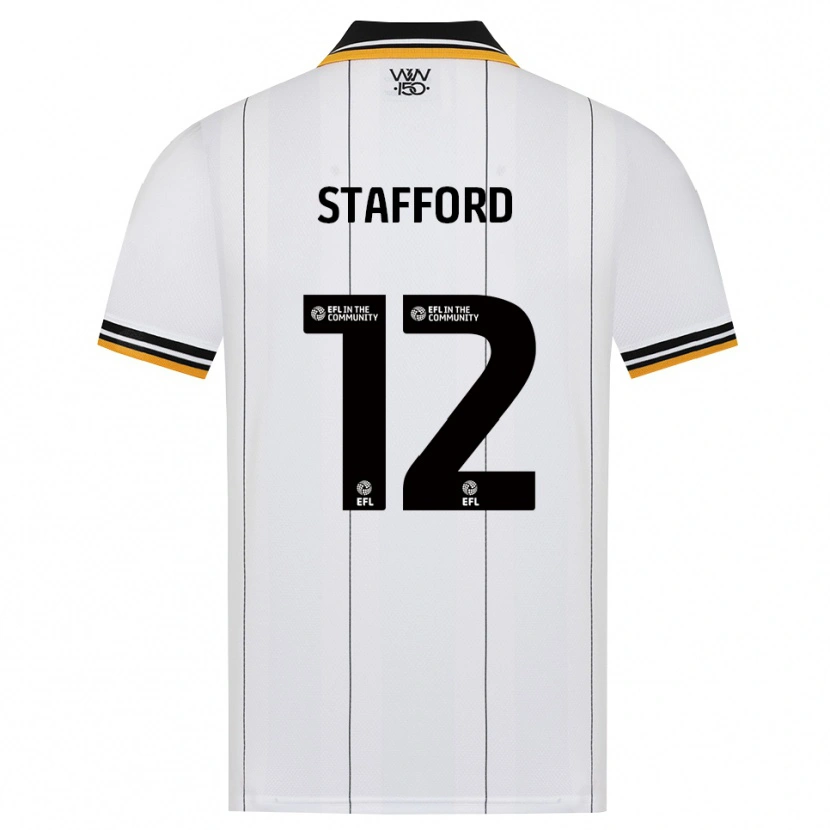 Danxen Herren Ollie Stafford #12 Orange Weiß Schwarz Auswärtstrikot Trikot 2026/27 T-Shirt Schweiz