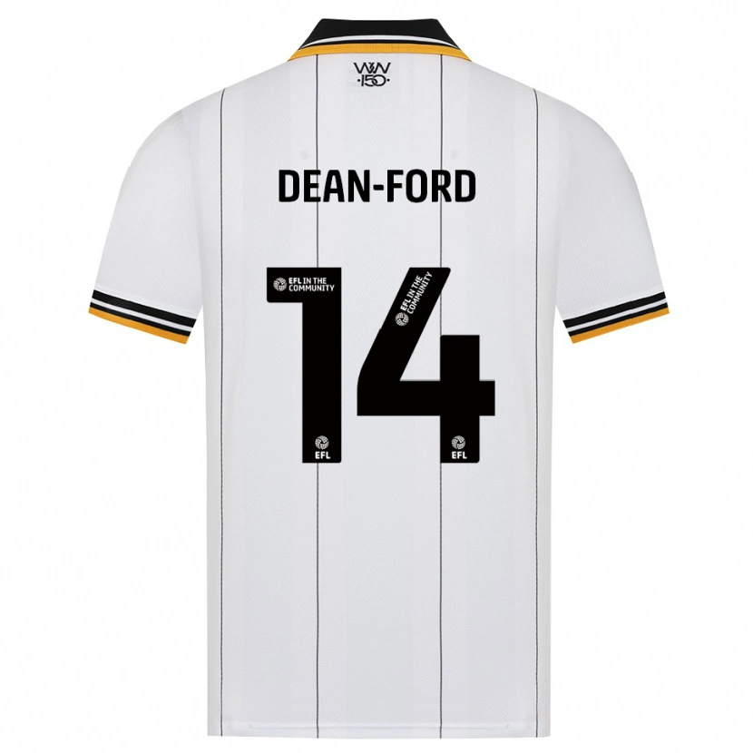 Danxen Herren Jacob Dean-Ford #14 Orange Weiß Schwarz Auswärtstrikot Trikot 2026/27 T-Shirt Schweiz