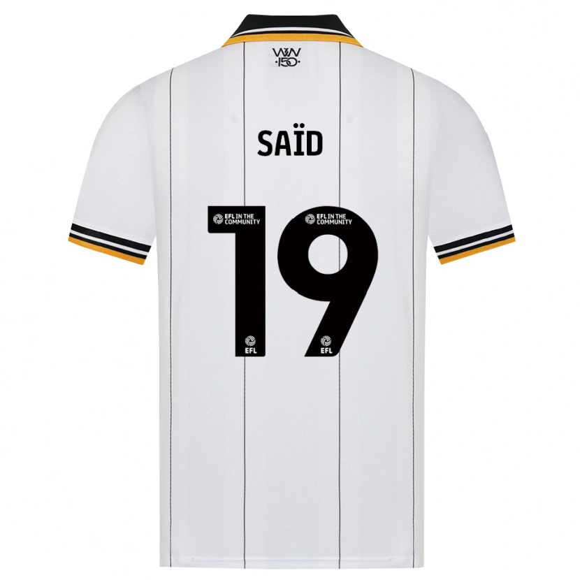 Danxen Herren Rafiki Saïd #19 Orange Weiß Schwarz Auswärtstrikot Trikot 2026/27 T-Shirt Schweiz