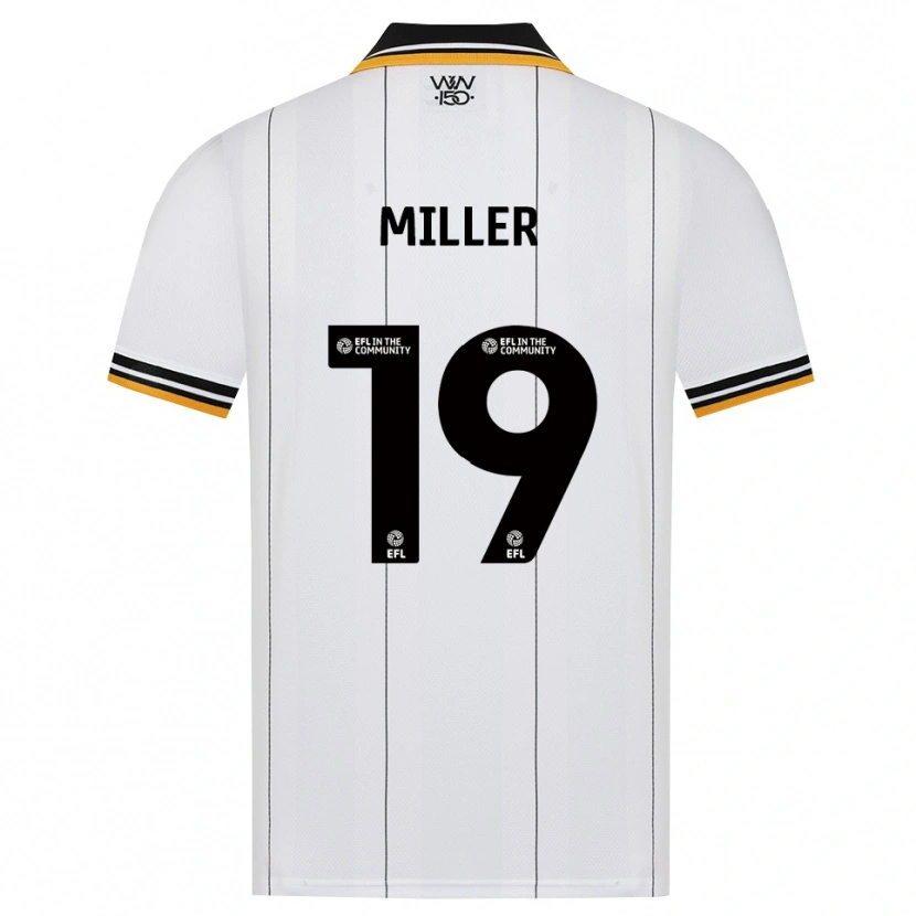 Danxen Herren Ali Miller #19 Orange Weiß Schwarz Auswärtstrikot Trikot 2026/27 T-Shirt Schweiz